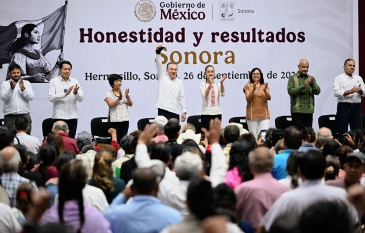 Sheinbaum y Durazo hacen historia en Sonora: justicia social, bienestar y obras que transforman