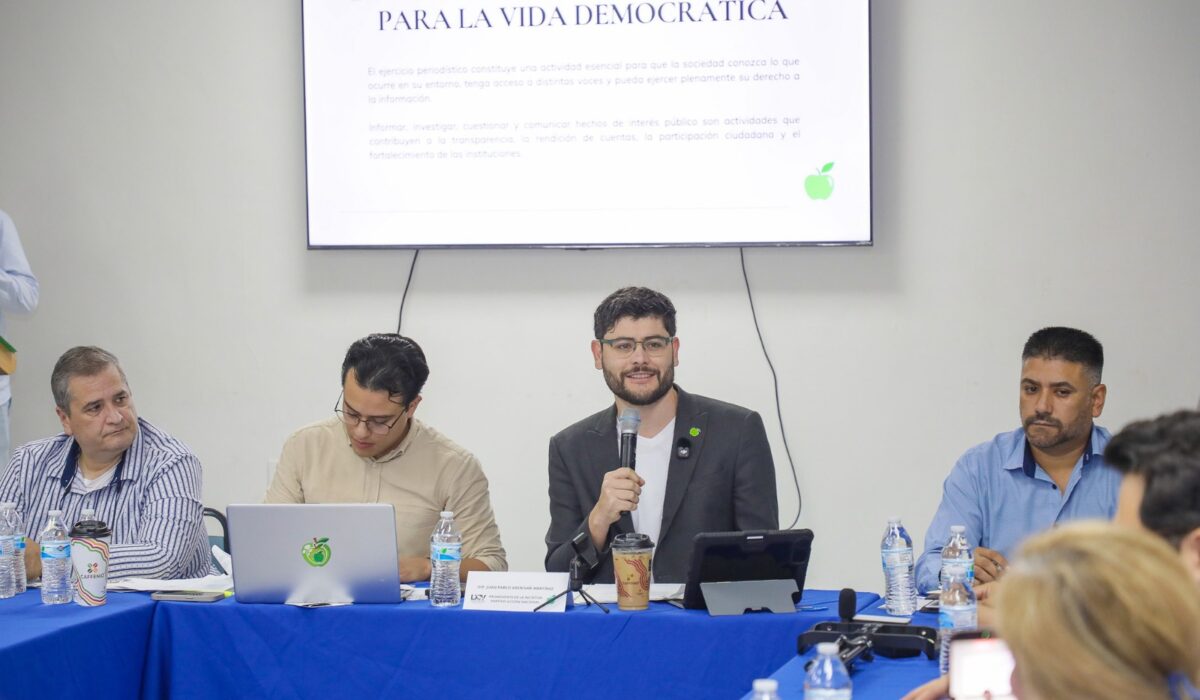 Continúa Congreso de Sonora socialización de iniciativas en materia de libertad de prensa en SLRC